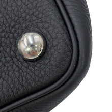 将图像加载到图库查看器中，HERMES Bolide a dos Black Togo Leather
