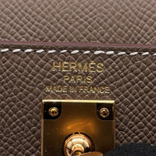 Load image into Gallery viewer, HERMES Kelly Sellier Etoupe Epsom Size 25

