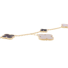 将图像加载到图库查看器中，Van Cleef &amp; Arpels Magic Alhambra Bracelet 5 motifsVCARD78700 18K Yellow Gold
