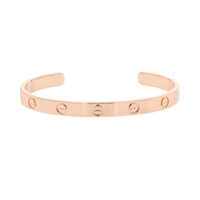 Load image into Gallery viewer, CARTIER Love Open Bangle Size 17/Classic 18K Pink Gold
