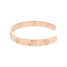 Load image into Gallery viewer, CARTIER Love Open Bangle Size 17/Classic 18K Pink Gold
