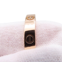 Load image into Gallery viewer, CARTIER Love Open Bangle Size 17/Classic 18K Pink Gold
