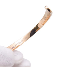 Load image into Gallery viewer, CARTIER Love Open Bangle Size 17/Classic 18K Pink Gold
