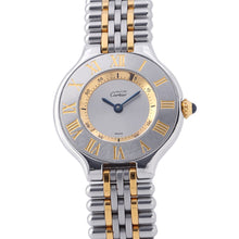 Load image into Gallery viewer, CARTIER Mast 21 W28mm Stainless Steel Silver DialW10073F4
