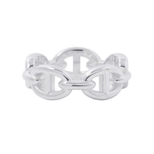 将图像加载到图库查看器中，HERMES Chaine d'Ancre Anchene Ring Size PM/53/#13 SV925
