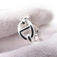 将图像加载到图库查看器中，HERMES Chaine d'Ancre Anchene Ring Size PM/53/#13 SV925
