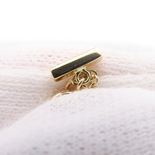 Load image into Gallery viewer, TIFFANY&amp;Co. T Smile Necklace Size Mini62617683 18K Yellow Gold

