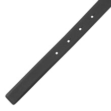 Load image into Gallery viewer, CHANEL CC Logo Belt Black Leather Rhinestone Size 70/28
