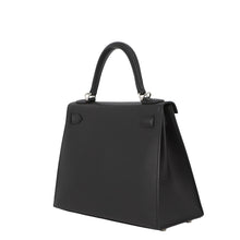 Load image into Gallery viewer, HERMES Kelly Sellier Black Epsom Size 28
