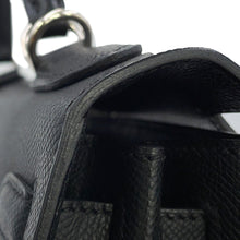 Load image into Gallery viewer, HERMES Kelly Sellier Black Epsom Size 28
