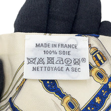 Load image into Gallery viewer, HERMES Twilly Gran Apara Ivoire/Marine/Pink Silk100%
