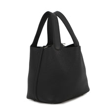 Load image into Gallery viewer, HERMES Picotin Lock Black Taurillon Clemence Size PM
