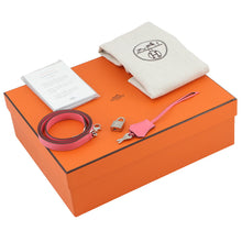 将图像加载到图库查看器中，HERMES Kelly Retourne Rose Azalee Swift Leather Size 25
