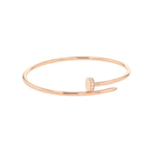 Load image into Gallery viewer, CARTIER Juste Un Clou Bracelet Small model Diamond Size SM/17B6065817/B6065800 18K Pink Gold
