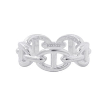 将图像加载到图库查看器中，HERMES Chaine d'Ancre Anchene Ring Size PM/55/#15 SV925
