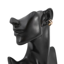 Load image into Gallery viewer, HERMES Pop Ash Ear Cuff Rose Dragee Lacquer Gold Plated
