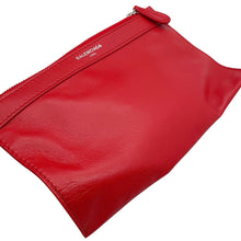 Load image into Gallery viewer, BALENCIAGA Navy Kabas Red339933 Leather Size S
