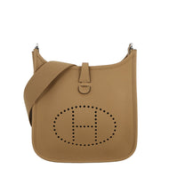 HERMES Evelyne3 Dune Taurillon Clemence Size 23