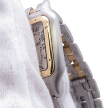 Load image into Gallery viewer, CARTIER PANTHERE LM 2 row H39.5mm×W29.5mm Stainless Steel K18YG Ivory DialW25027B6
