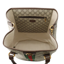Load image into Gallery viewer, GUCCI GG Supreme Ophidia Savoy Duffle Bag Beige760227 Leather GG Supreme
