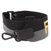 将图像加载到图库查看器中，FENDI Strap you Black/Gray/Yellow8AV397 Canvas
