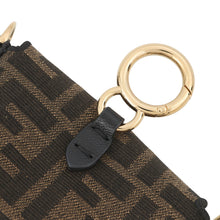 Load image into Gallery viewer, FENDI ZUCCA Nanobucket ChainPouch Brown7AS045 Canvas
