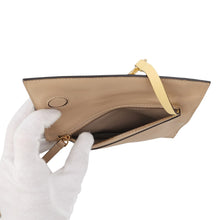 Load image into Gallery viewer, FENDI Nano Flip ChainPouch Yellow/Camel7AS285 Leather
