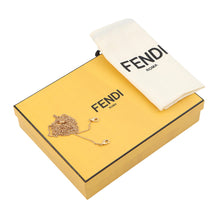 Load image into Gallery viewer, FENDI Nano Flip ChainPouch Yellow/Camel7AS285 Leather
