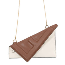 Load image into Gallery viewer, FENDI Nano Flip ChainPouch Brown/Ivory7AS285 Leather
