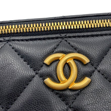 Load image into Gallery viewer, CHANEL Matelasse Vanity ChainShoulder Bag BlackAP2550 Lambskin
