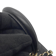 将图像加载到图库查看器中，CHANEL Matelasse Top Handle Chain Vanity Bag BlackAP2199 Lambskin
