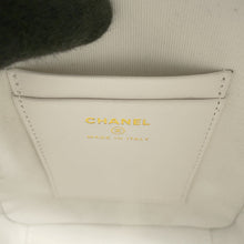 将图像加载到图库查看器中，CHANEL Matelasse Chain Backpack White/BlackAP4514 Lambskin
