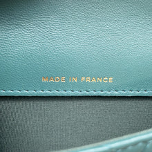Load image into Gallery viewer, CHANEL Matelasse flap coin purse GreenAP2200 Lambskin
