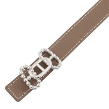 将图像加载到图库查看器中，HERMES Belt Buckle Parade &amp; Leather Belt Kit 24 Size 70 Black/EtoupeH012161UK05 Swift Leather Epsom

