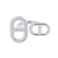 HERMES Chaine d'Ancre Area II Torsade Ring Size 52/#12H126635B SV925