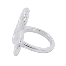 Load image into Gallery viewer, HERMES Chaine d'Ancre Area 2 Torsade Ring Size 52/#12H126635B SV925
