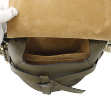 Load image into Gallery viewer, LOEWE Gate Bag Shoulder Bag Autumn GreenA650T20X40 4357 Calf Leather Size Small
