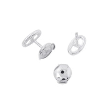 将图像加载到图库查看器中，HERMES Farandole Chaine d'Ancre motif Earrings Size TPM SV925
