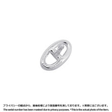 将图像加载到图库查看器中，HERMES Farandole Chaine d'Ancre motif Earrings Size TPM SV925
