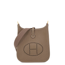 Load image into Gallery viewer, HERMES Evelyne Long Etoupe Taurillon Clemence Size TPM
