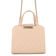 CHANEL Matelasse 2WayShoulder Bag BeigeA93731 Calf Leather Size Calf Leather