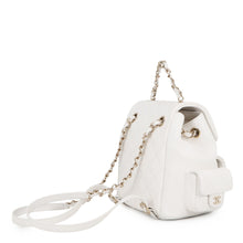 Load image into Gallery viewer, CHANEL Matelasse Multi-Pocket Backpack WhiteAS4399 Caviar Leather
