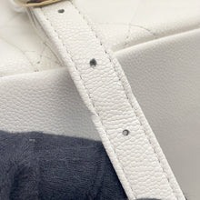 Load image into Gallery viewer, CHANEL Matelasse Multi-Pocket Backpack WhiteAS4399 Caviar Leather
