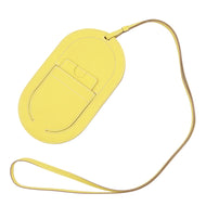 HERMES In the loop to go Lime/Caramel Chevre Myzore Goatskin Size GM