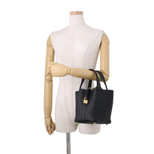 Load image into Gallery viewer, HERMES Picotin Lock Black Taurillon Clemence Size PM
