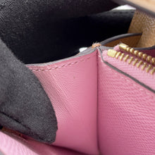 将图像加载到图库查看器中，HERMES Kelly Wallet Long Togo Verso Chai/Mauve Sylvestre Epsom
