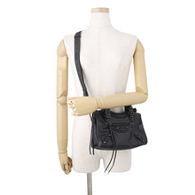 Load image into Gallery viewer, BALENCIAGA Le City Bag Black806395 Leather Size Mini
