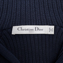 Load image into Gallery viewer, Dior Border Sailor Knit Size 36 White/Navy214S27AM731 Cotton100%
