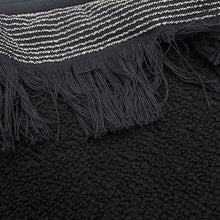 Load image into Gallery viewer, CHANEL Beach bag BlackAAB018 Cotton 100%
