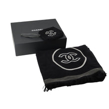 Load image into Gallery viewer, CHANEL Beach bag BlackAAB018 Cotton 100%
